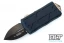 Microtech 157-1DLCBZ Exocet - Black Handle - Black DLC Blade - Bronze Hardware