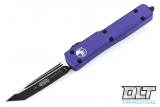 Microtech 149-1PU UTX-70 T/E - Purple Handle - Black Blade