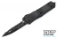 Microtech 142-3CFS Combat Troodon D/E - Carbon Fiber - Black Blade - Signature Series
