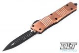 Microtech 142-1CPS Combat Troodon D/E - Copper - Black Blade - Signature Series