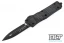 Microtech 142-1CFS Combat Troodon D/E - Carbon Fiber - Black Blade - Signature Series