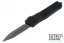 Microtech 142-16S Combat Troodon D/E - Black Handle - Damascus Blade - Signature Series