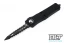 Microtech 138-D3T Troodon D/E - Black Handle - Black Blade