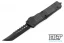 Microtech 219-1DLCCFTS Combat Troodon Hellhound - Carbon Fiber - DLC Coated Blade - Signature Series