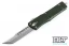 Microtech 219-10ODS Combat Troodon Hellhound - OD Green Handle - Stonewashed Blade - Signature Series