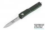 Microtech 148-4OD UTX-70 S/E - OD Green Handle - Satin Blade