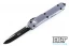 Microtech 121-1GY Ultratech S/E - Grey Handle - Black Blade