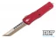 Microtech 219-13RDS Combat Troodon Hellhound - Red Handle - Bronze Blade - Signature Series