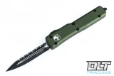 Microtech 147-3OD UTX-70 D/E - OD Green Handle - Black Blade