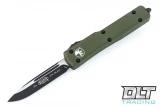 Microtech 148-1OD UTX-70 S/E - OD Green Handle - Black Blade