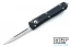 Microtech 122-D12 Ultratech D/E - Black Handle - Stonewash Blade