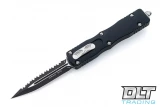 Microtech 225-3 Dirac D/E - Black Handle - Black Blade