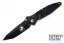 Microtech 161-1DLCS SOCOM Elite T/E Signature Series - Black Handle - Black DLC Blade