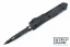 Microtech 122-D3CFT Ultratech D/E - Carbon Fiber - Black Blade