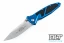 Microtech 160-10BL Socom Elite - Blue Handle - Stonewash Blade
