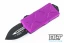 Microtech 157-1VI Exocet - Violet Handle - Black Blade