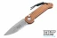 Microtech 135-11TA LUDT - Tan Handle - Stonewash Blade