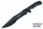 Microtech 104-2 Arbiter - Black Handle - Black Blade