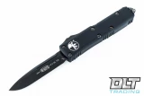 Microtech 231-1DLCT UTX-85 S/E - Black Handle - Black Blade