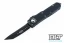 Microtech 233-1DLCT UTX-85 T/E - Black Handle - Black Blade