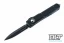 Microtech 122-1DLCT Ultratech D/E - Black Handle - Black Blade