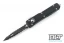 Microtech 122-D3 Ultratech D/E - Black Handle - Black Blade