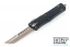 Microtech 619-13 Troodon Hellhound - Black Handle - Bronzed Blade