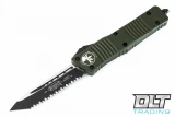 Microtech 144-3OD Combat Troodon T/E - OD Green Handle - Black Blade