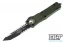 Microtech 144-2OD Combat Troodon T/E - OD Green Handle - Black Blade