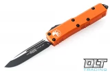 Microtech 231-1OR UTX-85 S/E - Orange Handle - Black Blade