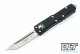 Microtech 233-11 UTX-85 T/E - Black Handle - Stonewash Blade