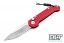 Microtech 135-11RD LUDT - Red Handle - Stonewash Blade