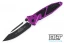 Microtech 160-1VI SOCOM Elite S/E-M - Violet Handle  - Black Blade