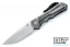 Chris Reeve Large Inkosi - Black Canvas Micarta Inlay - Left-Handed