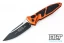 Microtech 160A-1OR SOCOM Elite S/E - Orange Handle  - Black Blade