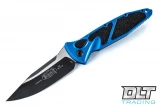 Microtech 160A-1BL SOCOM Elite S/E - Blue Handle  - Black Blade
