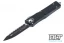 Microtech 142-3 Combat Troodon D/E - Black Handle  - Black Blade