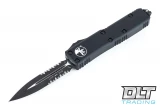 Microtech 232-2T UTX-85 D/E - Black Handle  - Black Blade