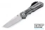 Chris Reeve Large Inkosi - Tanto - Black Canvas Micarta Inlay - Left-Handed