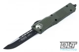 Microtech 143-1OD Combat Troodn S/E - Green Handle  - Black Blade