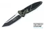 Microtech 161A-1OD SOCOM Elite T/E - Green Handle  - Black Blade