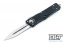 Microtech 142-10 Combat Troodon D/E - Black Handle  - Stonewashed Blade