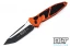 Microtech 161A-1OR SOCOM Elite T/E - Orange Handle  - Black Blade