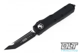Microtech 233-1T UTX-85 T/E - Black Handle  - Black Blade