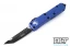 Microtech 233-1PU UTX-85 T/E - Purple Handle  - Black Blade
