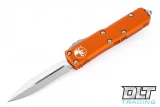 Microtech 232-4OR UTX-85 D/E - Orange Handle  - Satin Blade