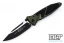 Microtech 160-1OD SOCOM Elite S/E - Green Handle  - Black Blade