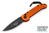 Microtech 135-1OR L.U.D.T - Orange Handle  - Black Blade