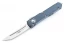 Microtech 123-4GY Ultratech T/E - Gray Handle  - Contoured - Satin Blade