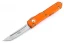 Microtech 123-10OR Ultratech T/E - Orange Handle  - Contoured - Stonewash Blade